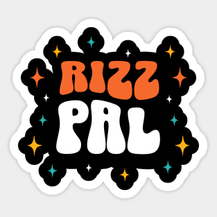 Rizz Pal | Friend | Best friend | W Riz | Rizzler | Rizz god | Funny gamer meme | Streaming | Rizzard Sticker